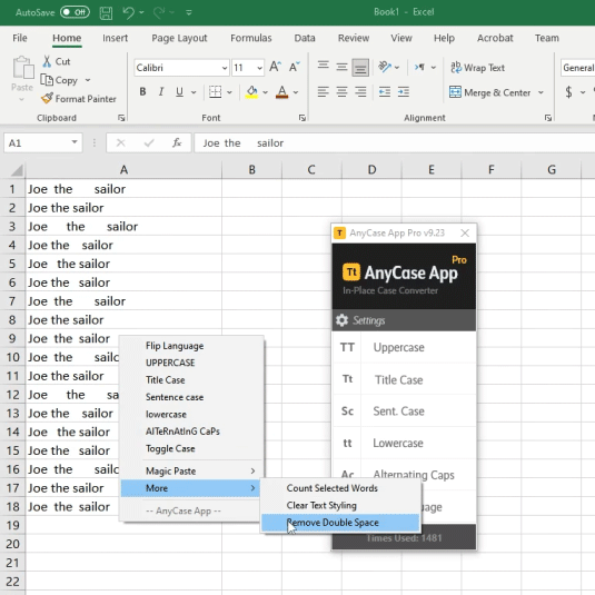 How To Remove Extra Spaces In Excel